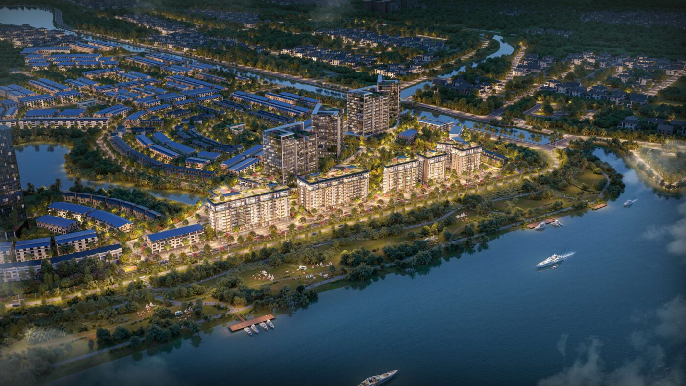 Eco Riverside Hải Phòng – Công trình ứng dụng giải pháp keo silicone Baiyun
